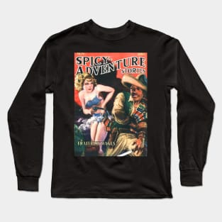 Spicey Adventure Stories cover Long Sleeve T-Shirt